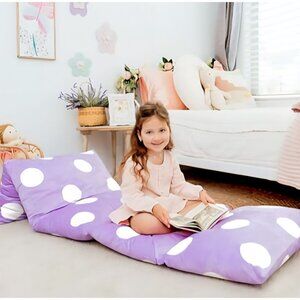 Butterfly Craze Pillow Case Bed Lounger Cover Purple